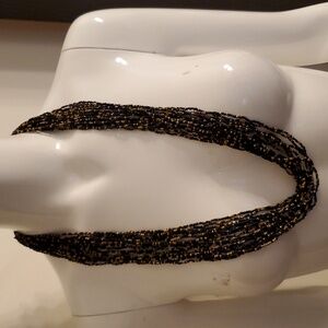 Vintage Seed Beaded Necklace